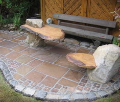 Tisch und Stuhl Toskana